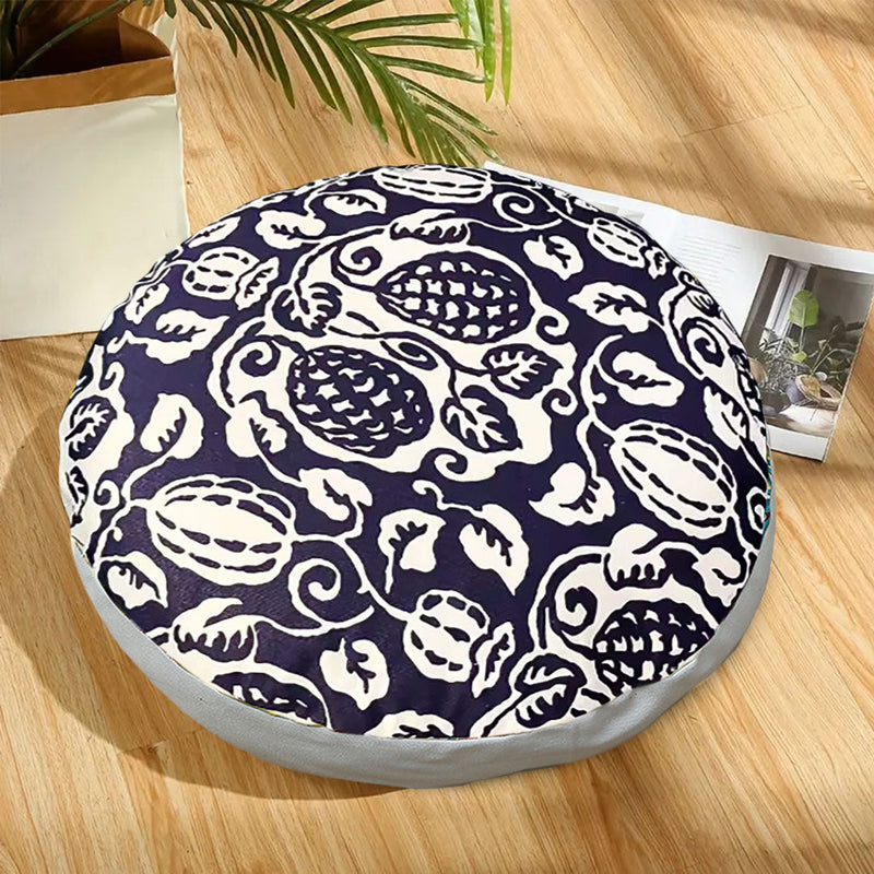 Anyhouz 2PC 45cm Puff Polyester Cotton Pillow with EPP Particle Insert for Enhanced Comfort Home Decor