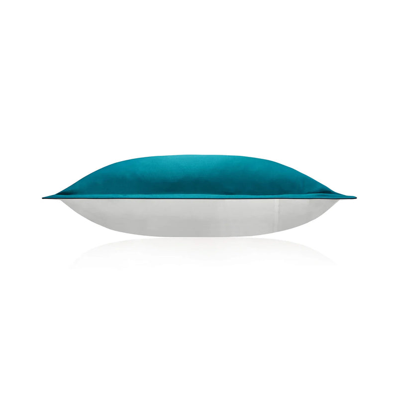 ANYHOUZ Teal Pure Silk Pillowcase 50x75cm Soft Smooth Luxury Bedding