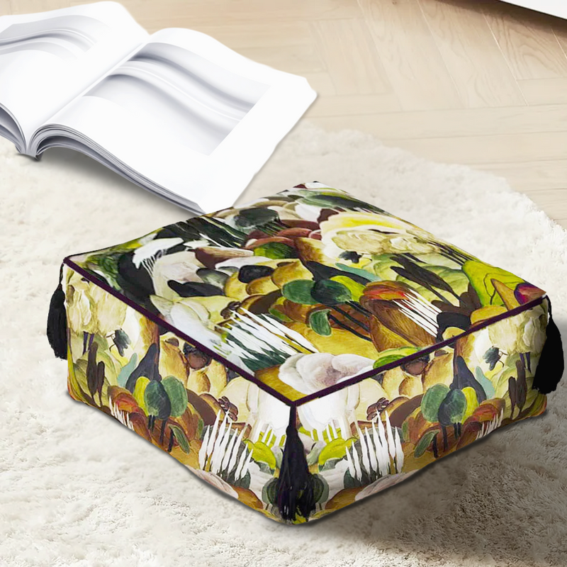 Anyhouz 50cm Polyester Fiber Pillow with EPP Particle Insert Home Decor