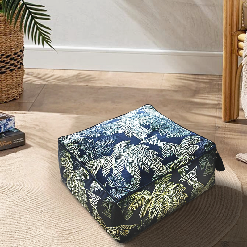 Anyhouz 2PC 50cm Ultra Comfort Polyester Cotton Cushion with EPP Particle Support Home Decor