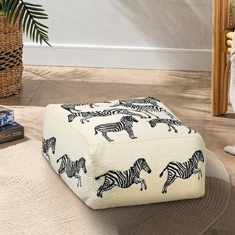 Anyhouz 2PC 48cm Premium Polyester Fiber Cushion with EPP Particle Inserts Home Decor