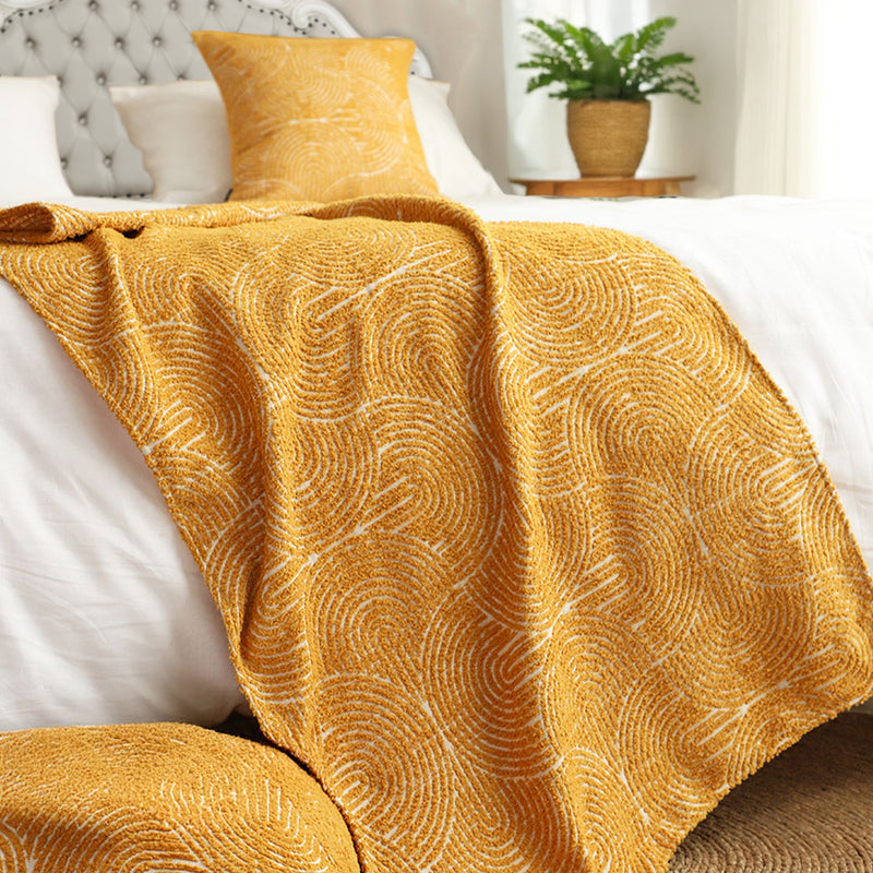 1.8m Bed 3D Arched Bed Banner Vintage Scarf Runner Bedding Tail Pad Flag 3Pcs Set