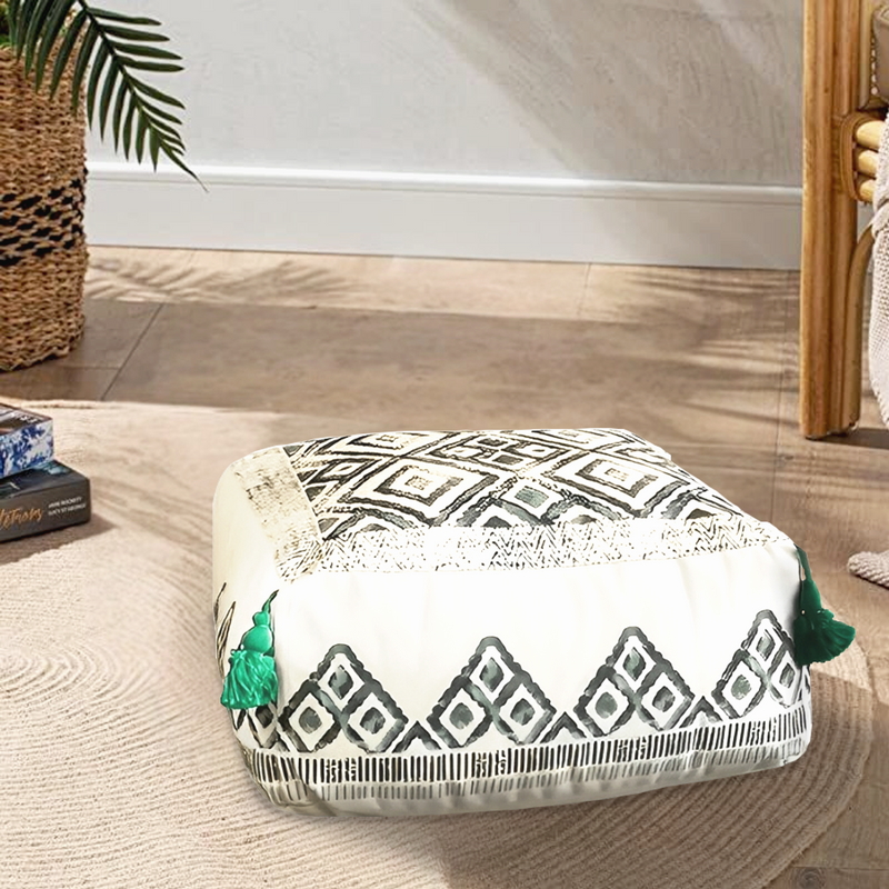 Anyhouz 42cm Ultra Comfort Polyester Cotton Cushion with EPP Particle Support Home Decor