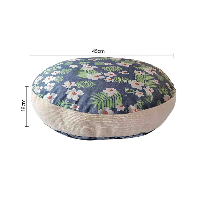 Anyhouz 2PC 53cm Soft Polyester Cotton Pillow with Eco-Friendly EPP Particle Insert Home Decor