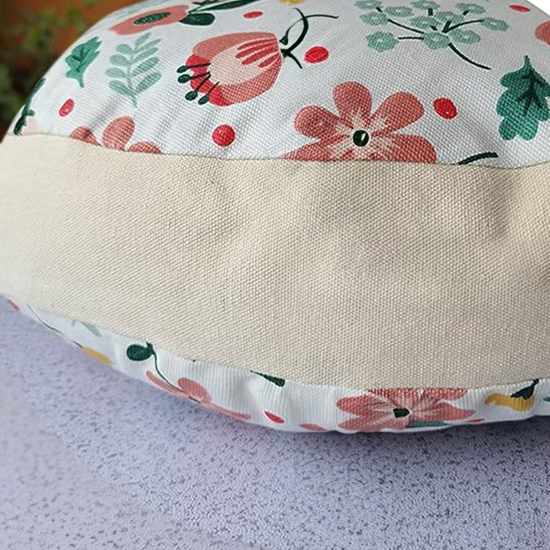 Anyhouz 2PC 45cm Polyester Cotton Pillow with EPP Particle Insert for Enhanced Comfort Home Decor