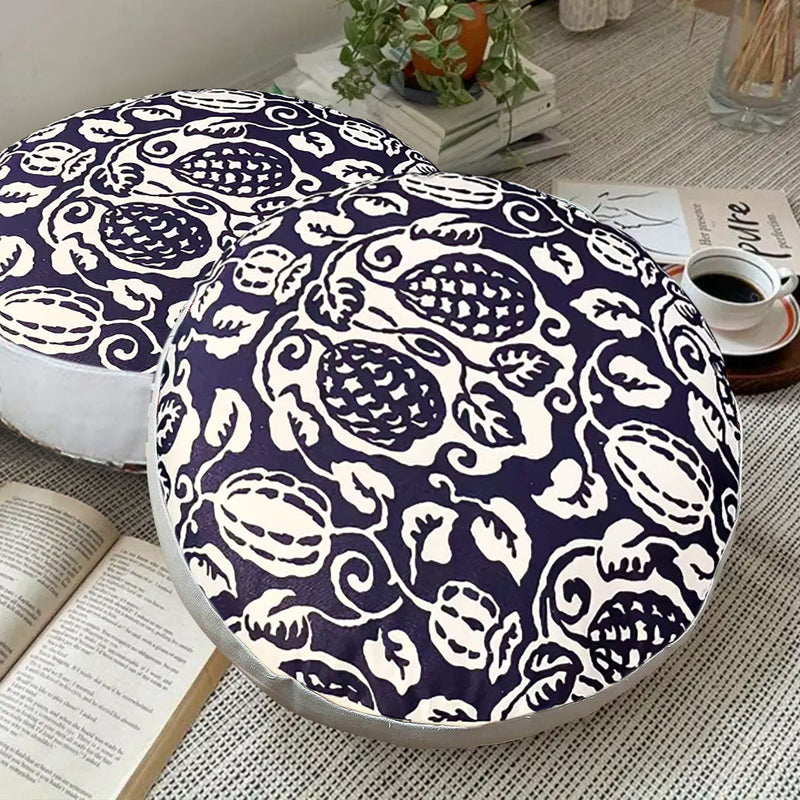 Anyhouz 45cm Puff Polyester Cotton Pillow with EPP Particle Insert for Enhanced Comfort Home Decor