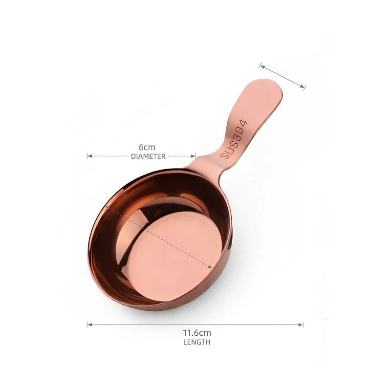 Anygleam Rose Gold Sauce Dish 2 Pcs Stainless Steel Mini Tray Kitchen