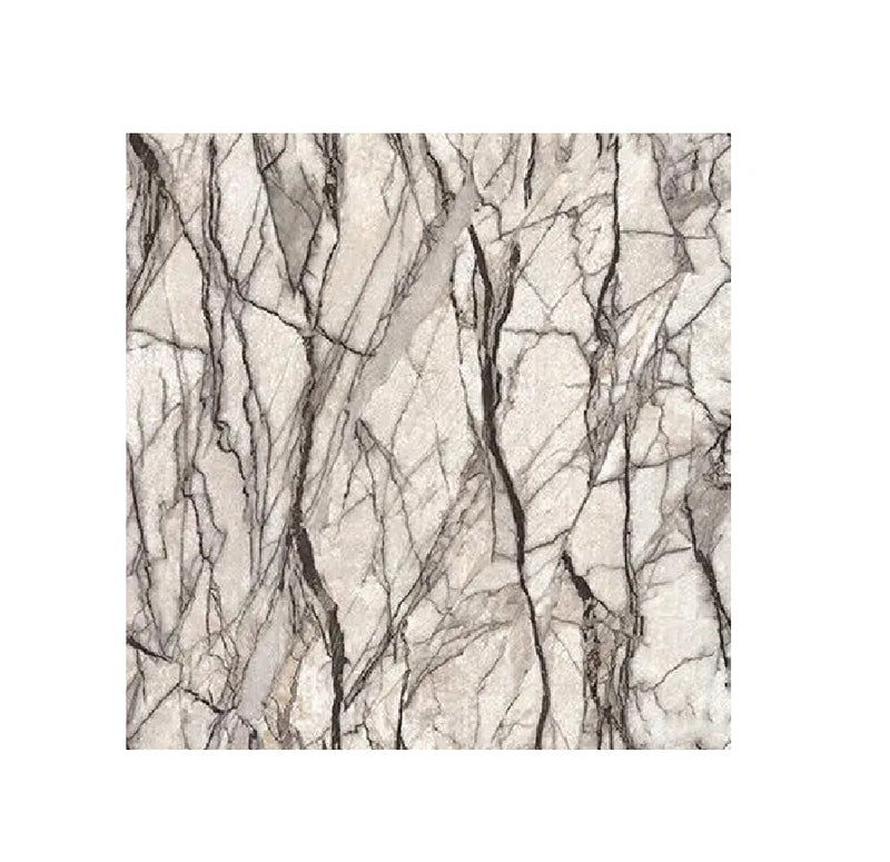 ANYHOUZ 10pcs Beige Dark Vinyl Floor Tile Self-Adhesive 3D Waterproof