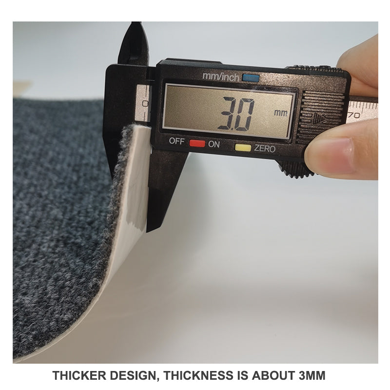 ANYHOUZ Splicing Mat Blue 30x30cm 12Pcs Removable Self-Priming Non Slip Patchwork Rugs Carpet Kids Playmat