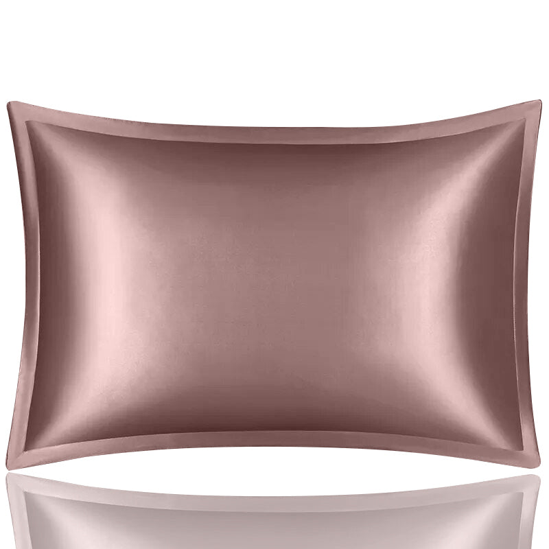 ANYHOUZ Pink Pure Silk Pillowcase 50x75cm Soft Smooth Luxury Bedding