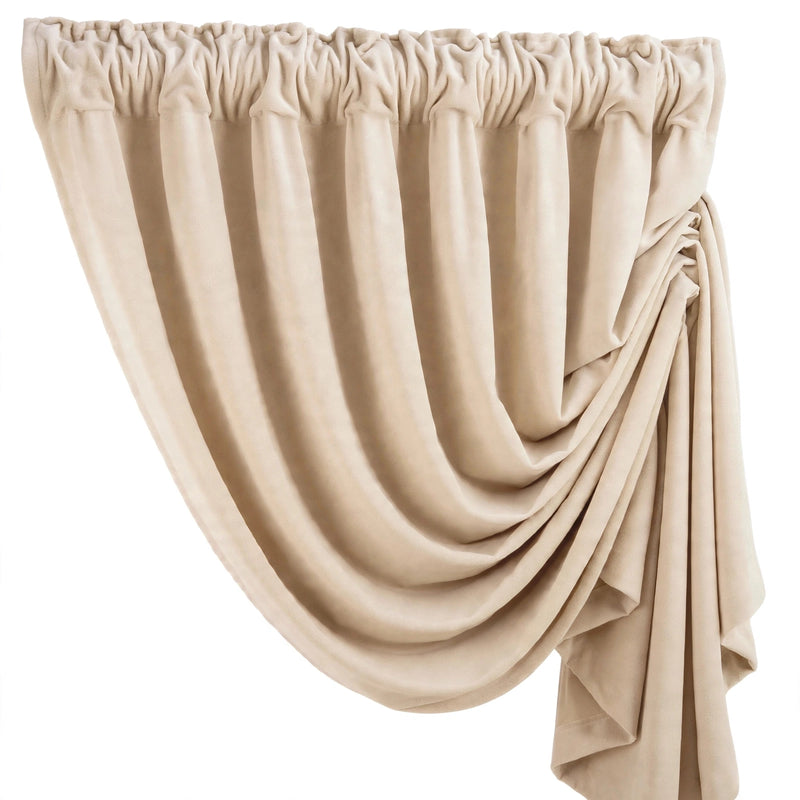 Anydrape Light Pawn Velvet Blackout Curtains – High‑Quality Modern Luxury Drapes for Living Room, Bedroom & Dining Windows