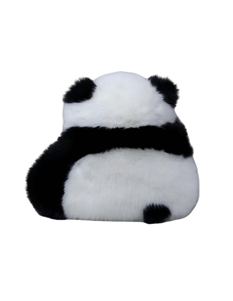 Anypillow Panda Plush Throw Pillow Cute Back View Design