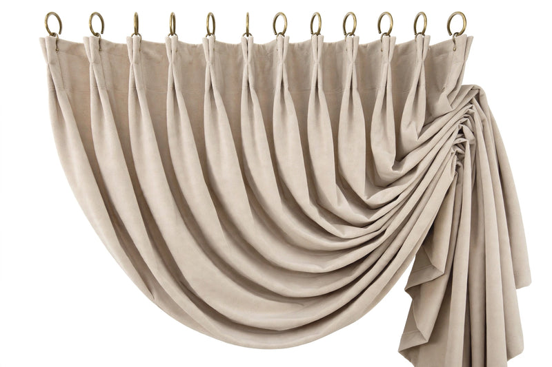 Anydrape Light Pawn Velvet Blackout Curtains – High‑Quality Modern Luxury Drapes for Living Room, Bedroom & Dining Windows