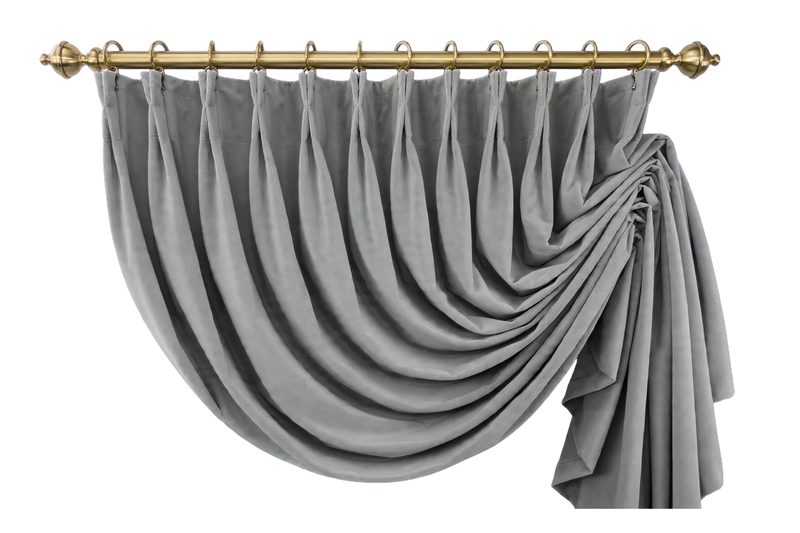 Anydrape Gray Velvet Blackout Curtains – High‑Quality Modern Luxury Drapes for Living Room, Bedroom & Dining Windows
