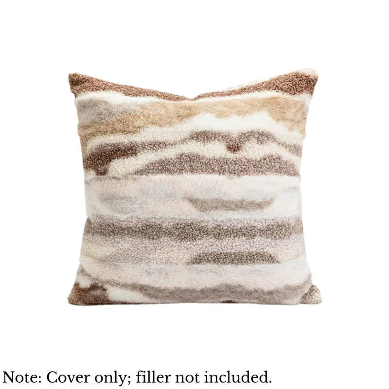 Anypillow Abstract River Flow Decorative Cushion Cover – Soft Throw Pillowcase for Sofa & Bed