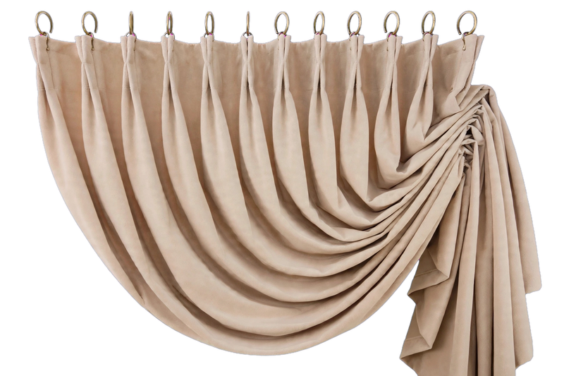 Anydrape Beige Velvet Blackout Curtains – High‑Quality Modern Luxury Drapes for Living Room, Bedroom & Dining Windows