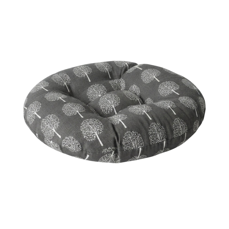 Anypillow Dark Gray Seat Cushion – Geometric Tee Print Design