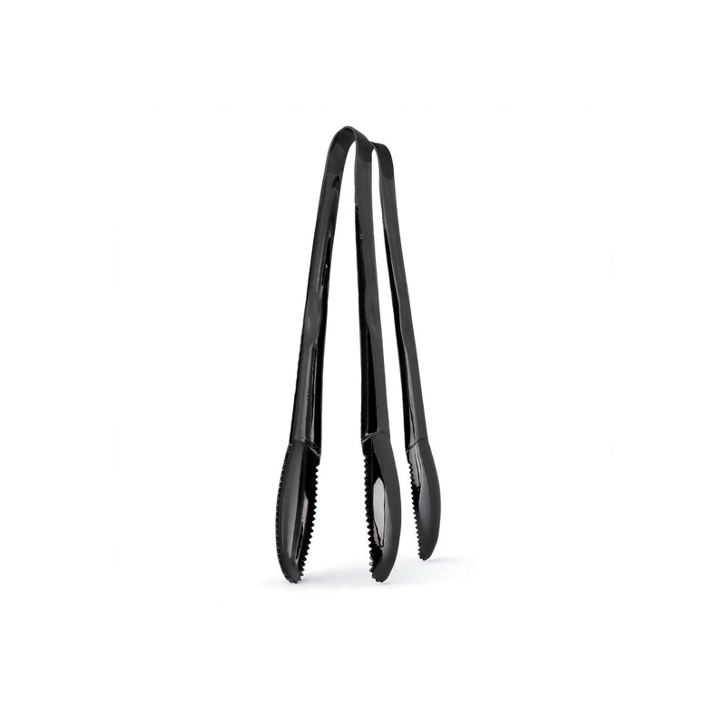 Anygleam Silver Stainless Steel Tong – 2pcs Clip Tableware for Salad, BBQ & Grill Party Accessory