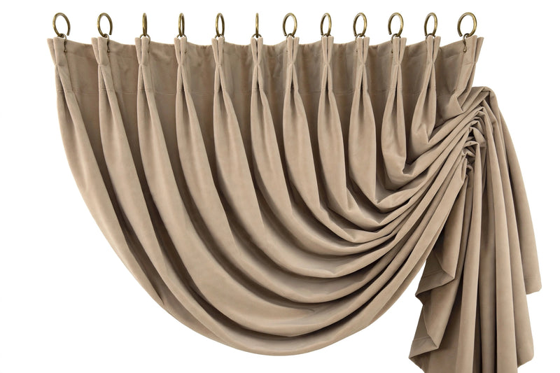 Anydrape Light Pawn Velvet Blackout Curtains – High‑Quality Modern Luxury Drapes for Living Room, Bedroom & Dining Windows