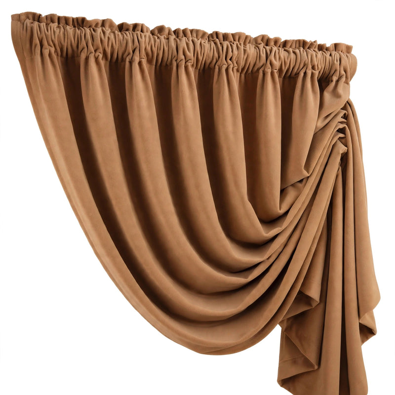 Anydrape 150cm Light Pawn High Quality Modern Velvet Blackout Curtains for Living Room Bedroom Dining Luxury Window Drape