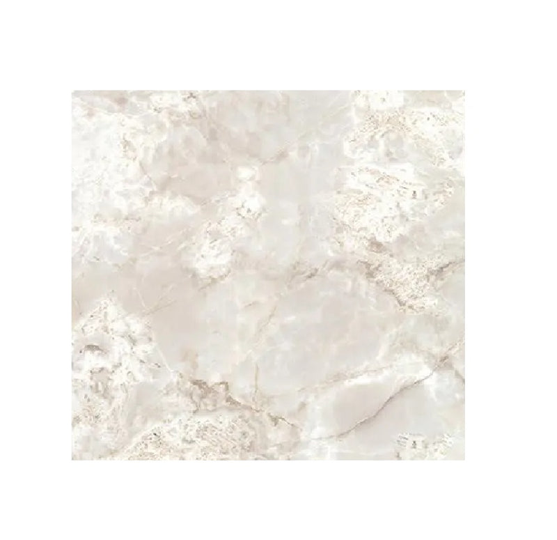 ANYHOUZ 10pcs Vinyl Floor Tile Off White Smudge Pattern Waterproof