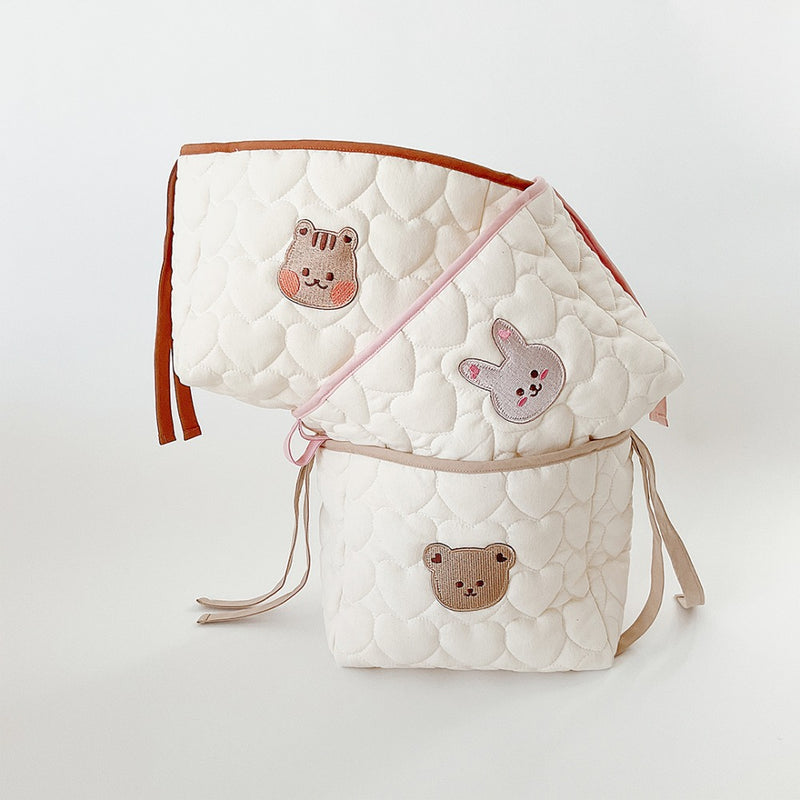 Anysort Mommy Diaper Bag Squirrel Design Stroller Bag Maternity Organizer Open Storage Bag for Mommy