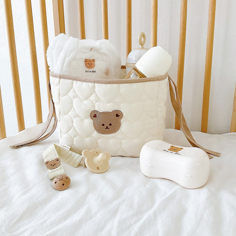 Anysort Mommy Diaper Bag Squirrel Design Stroller Bag Maternity Organizer Open Storage Bag for Mommy
