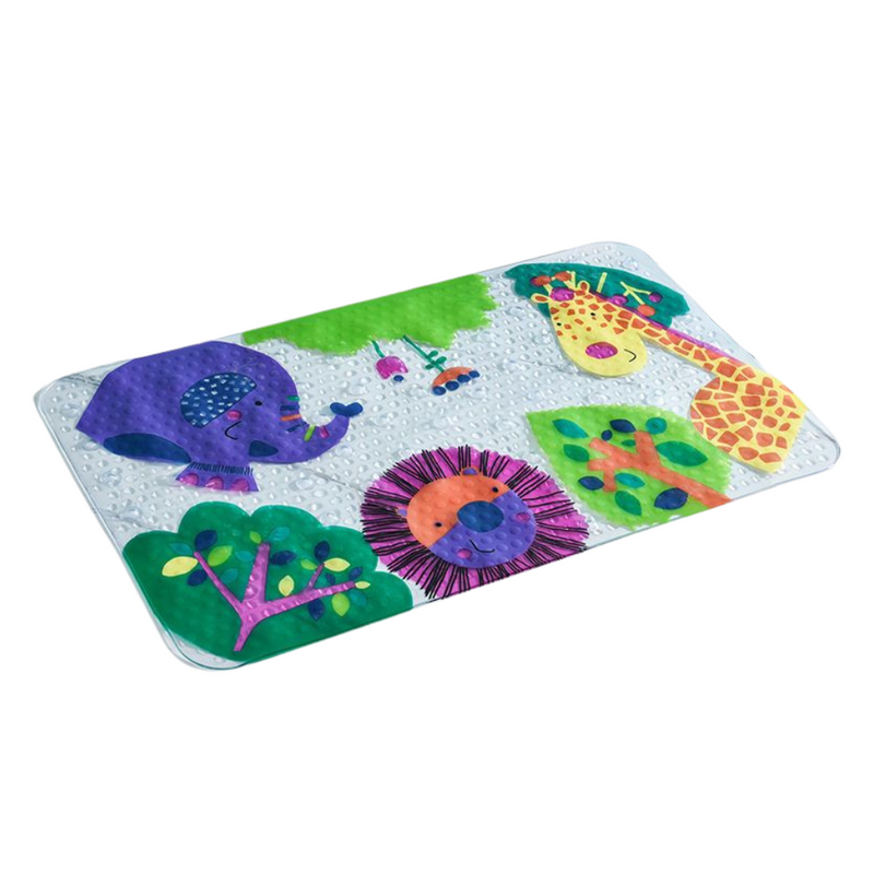 Anymat Jungle Adventure Bathroom Mat – Printed Non‑Slip Shower Pad