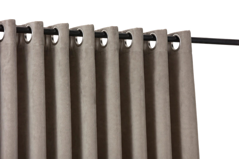Anydrape Beige Velvet Blackout Curtains – High‑Quality Modern Luxury Drapes for Living Room, Bedroom & Dining Windows