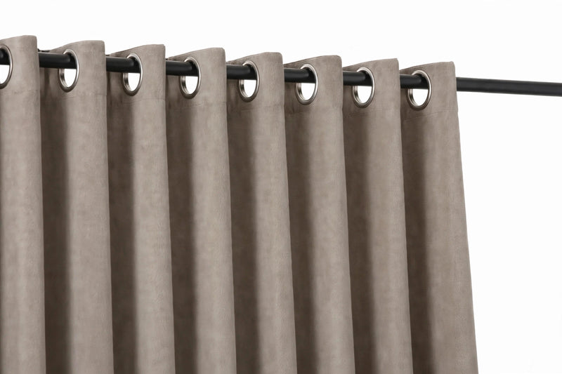 Anydrape Khaki Velvet Blackout Curtains – High‑Quality Modern Luxury Drapes for Living Room, Bedroom & Dining Windows