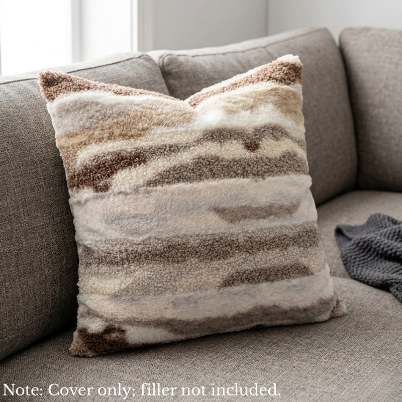Anypillow Abstract River Flow Decorative Cushion Cover – Soft Throw Pillowcase for Sofa & Bed