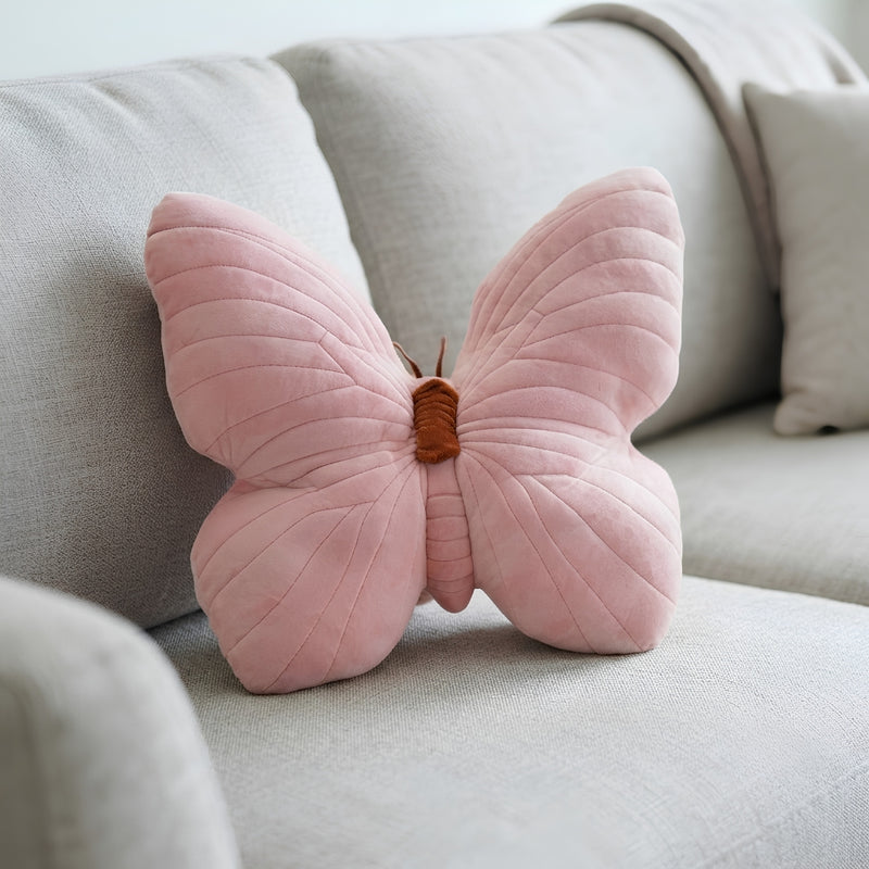 Anypillow Butterfly Decorative Cushion – Soft Plush Throw Pillow for Home Décor