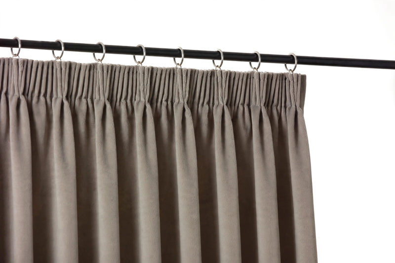 Anydrape Beige Velvet Blackout Curtains – High‑Quality Modern Luxury Drapes for Living Room, Bedroom & Dining Windows