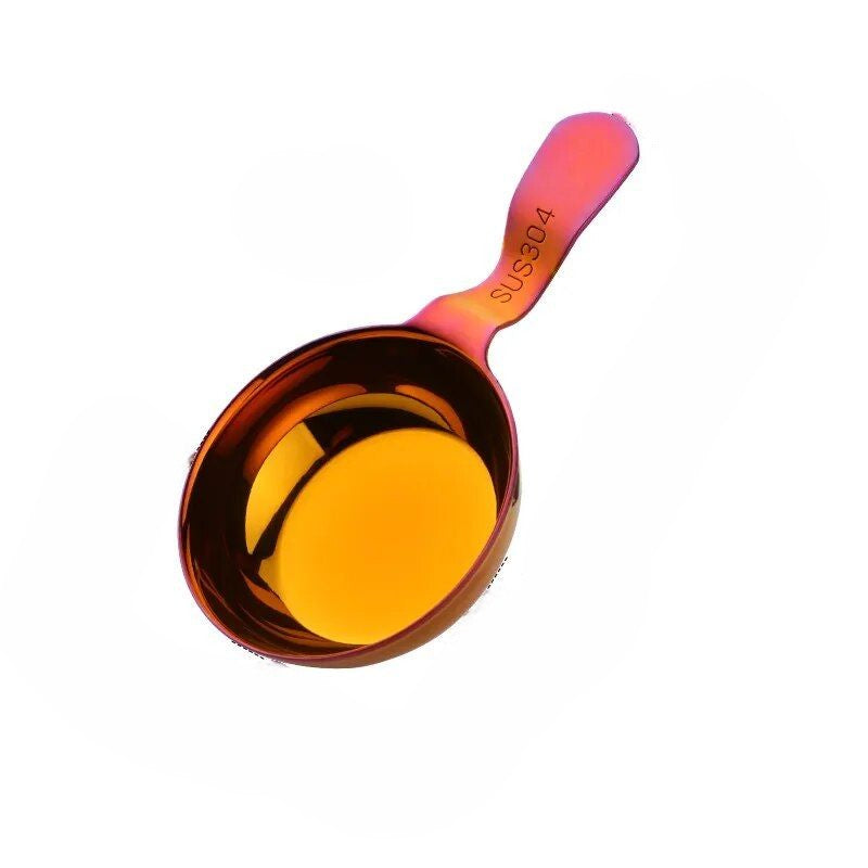 Anygleam Red Rainbow 2Pcs Kichen Stainless Steel Sauce Dish Mini Tray Dipping Bowl