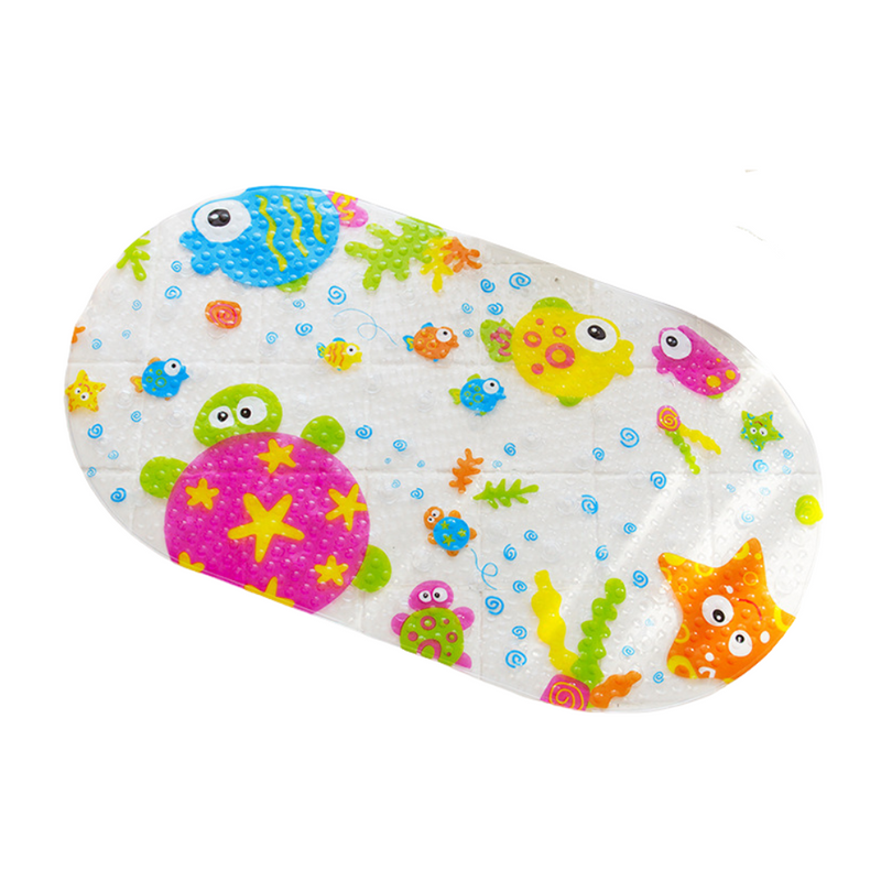 Anymat Bubble Reef Bathroom Mat – Printed Non‑Slip Shower Pad