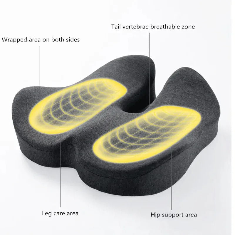 Anypillow Chair Cushion Memory Foam Office Woman Pelvis Beautiful Buttocks Pad