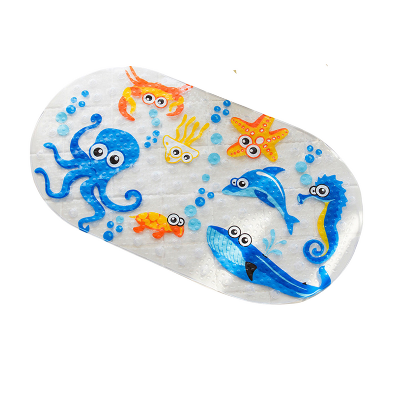 Anymat Sea Adventure Bathroom Mat – Printed Non‑Slip Shower Pad