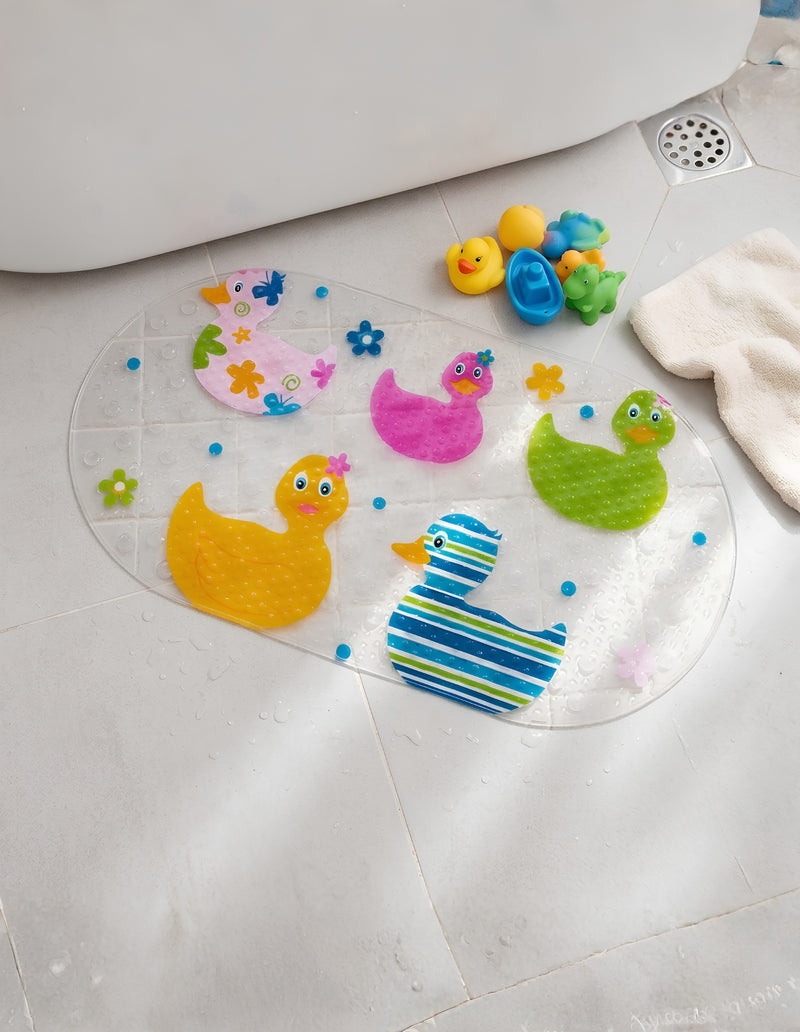 Anymat Ocean Friends Bathroom Mat – Printed Non‑Slip Shower Pad