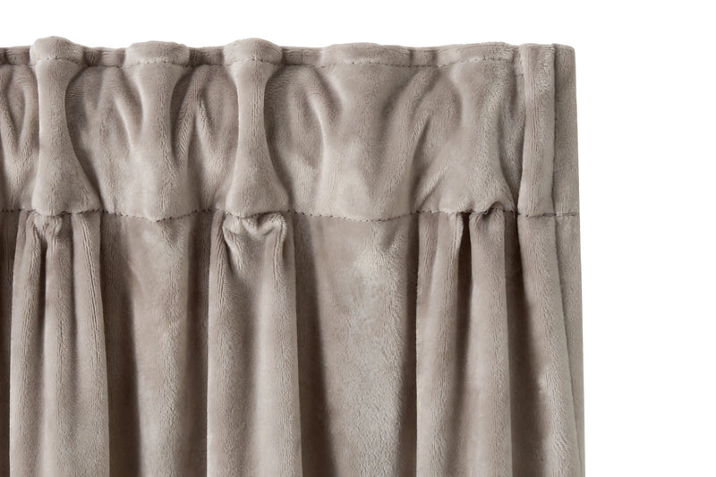Anydrape Khaki Velvet Blackout Curtains – High‑Quality Modern Luxury Drapes for Living Room, Bedroom & Dining Windows