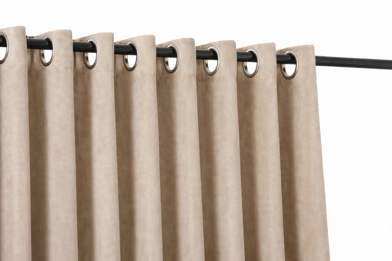 Anydrape Khaki Velvet Blackout Curtains – High‑Quality Modern Luxury Drapes for Living Room, Bedroom & Dining Windows