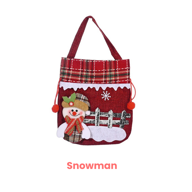 ANYHOUZ Christmas Gift Bag Ornament Candy Wrap Bags