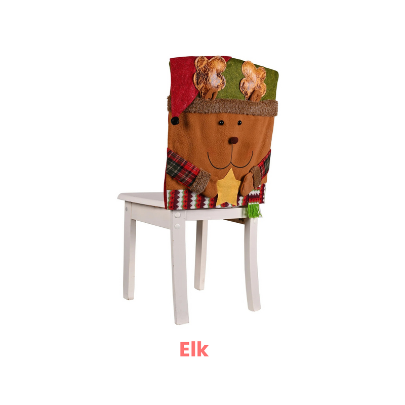 ANYDECO Christmas Chair Cushion Cover Home Style Décor Stool
