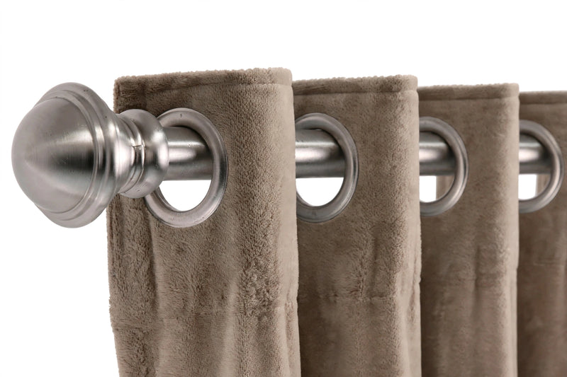 Anydrape Light Pawn Velvet Blackout Curtains – High‑Quality Modern Luxury Drapes for Living Room, Bedroom & Dining Windows