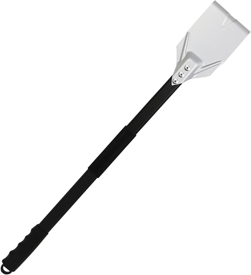 Anygleam Silver 67cm Small Aluminum Ash Rake and Coal Mixing Pizza Tool Accessories