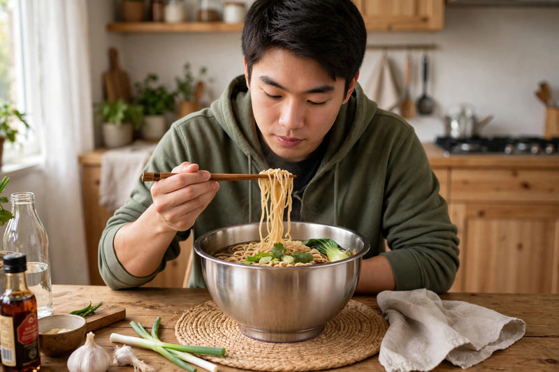 Anygleam Silver Rice Bowls – 5Pcs Big Stainless Steel, Single-Layer Anti-Scalding Cooking Utensils
