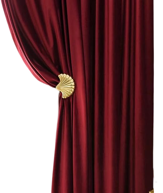 Anydrape Maroon Velvet Blackout Curtains – High‑Quality Modern Luxury Drapes for Living Room, Bedroom & Dining Windows