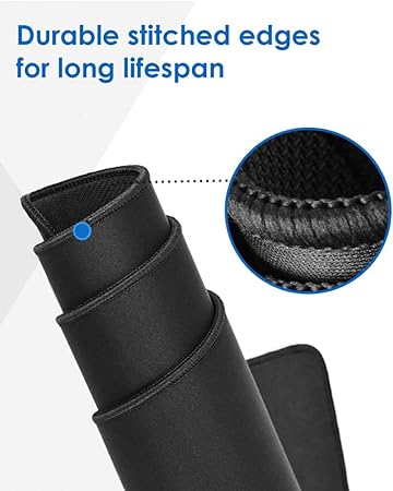 ANYMOB  Mouse Pad Ice Blue 300X700X2MM Forest Computer Keyboard Pad Non-Slip Rubber Mat