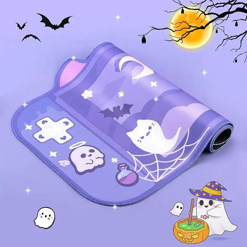 ANYMOB Mouse Pad Light Violet Cute Kawaaii Game Pad Non-Slip Soft Rubber Mat