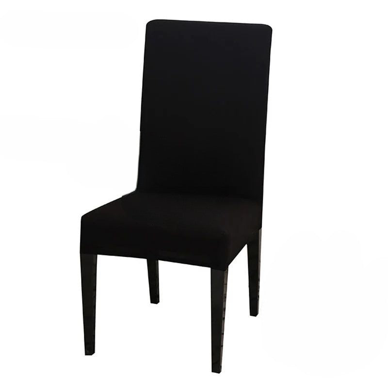 Anyseat Chair Cover Black with Anti-Dirt and Waterproof Elastic Material for Dining Room Kitchen Wedding Hotel Banquet Restaurant