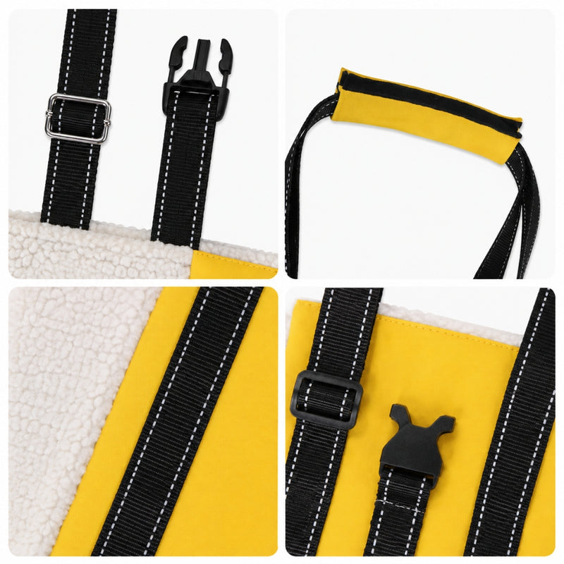 Yellow Adjustable Dog Lift Harness – Support & Recovery Aid for Large and Senior Dogs
